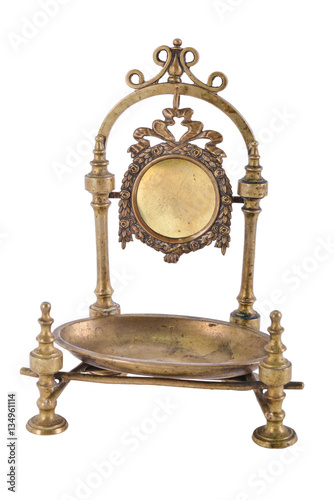 antique clock holder