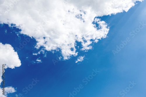 natural blue sky background
