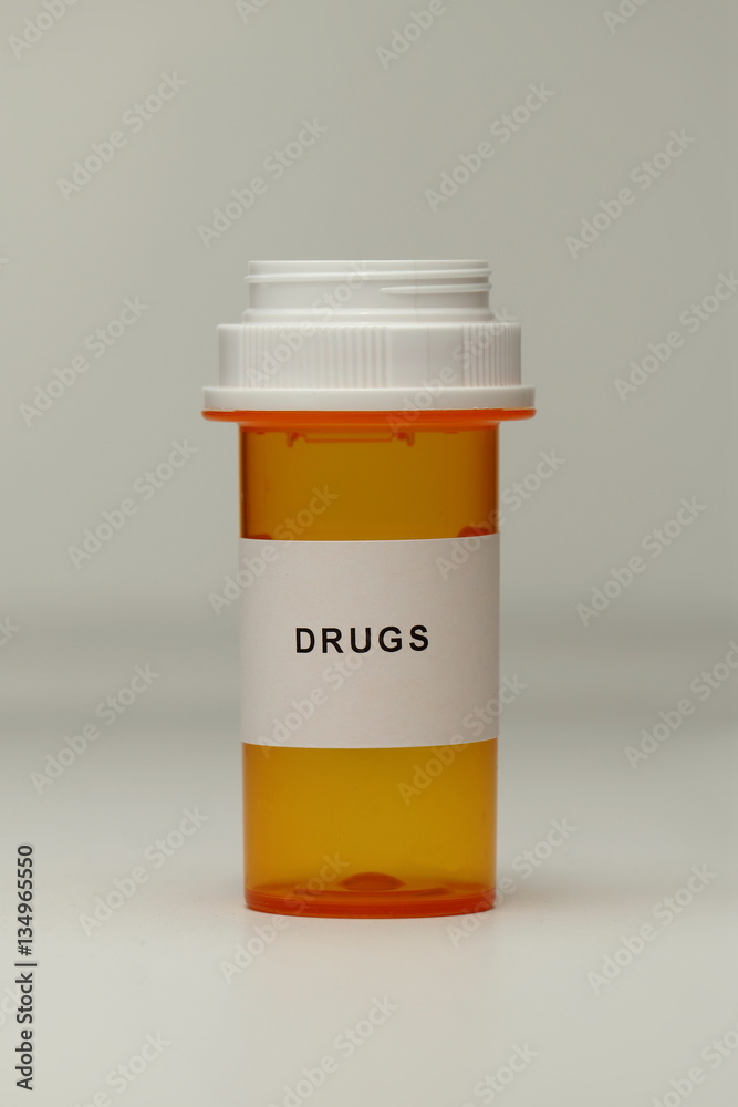 Prescription Bottle with Label Prescription Bottle with Label