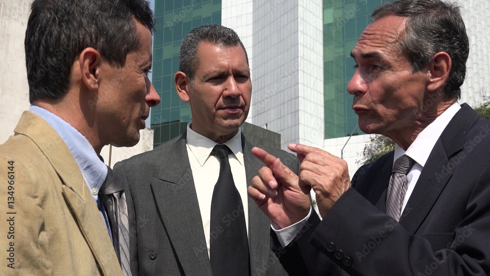 Senior Executive Talking To Employees Senior Executive Talking To Employees