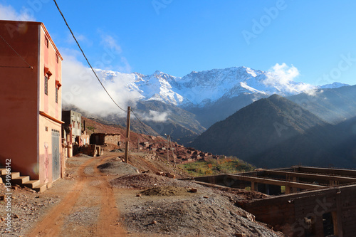 Village, Atlas Mountains, Morocco
