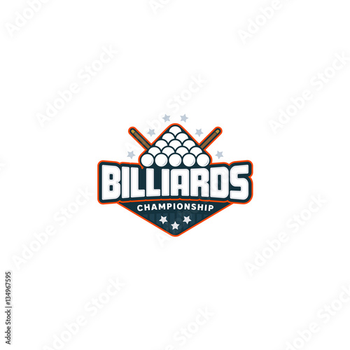 Billiards badge logo