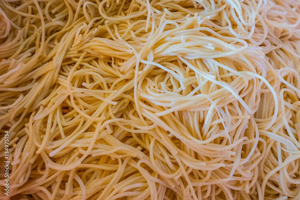 noodles in bown