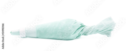 Frosting piping bag isolated