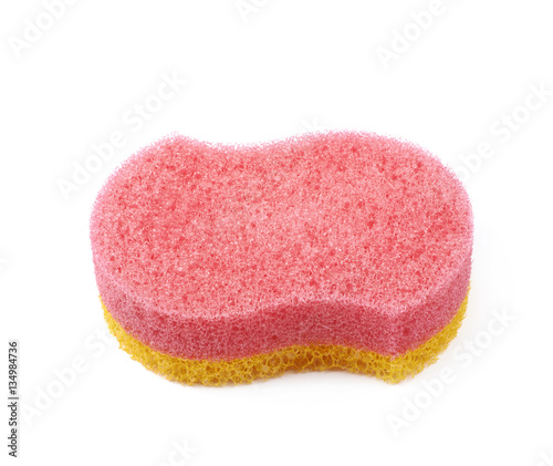 Bath sponge isolated