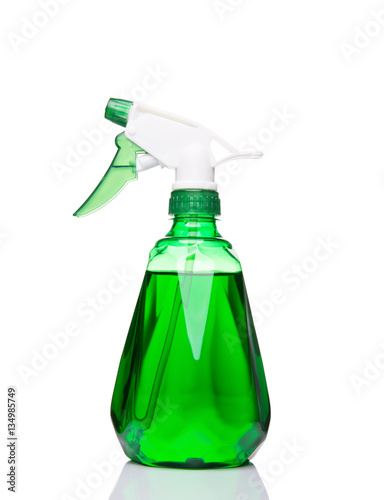 Spray bottle green color