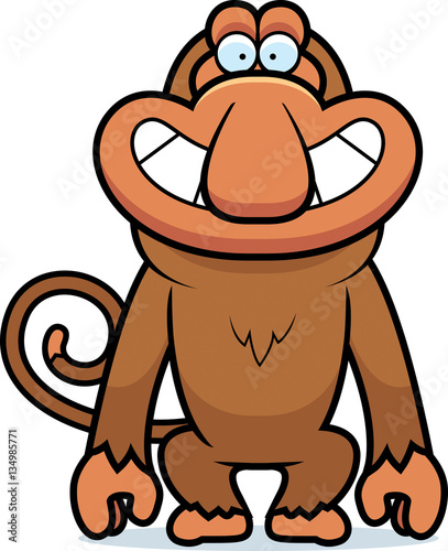 Cartoon Proboscis Grin
