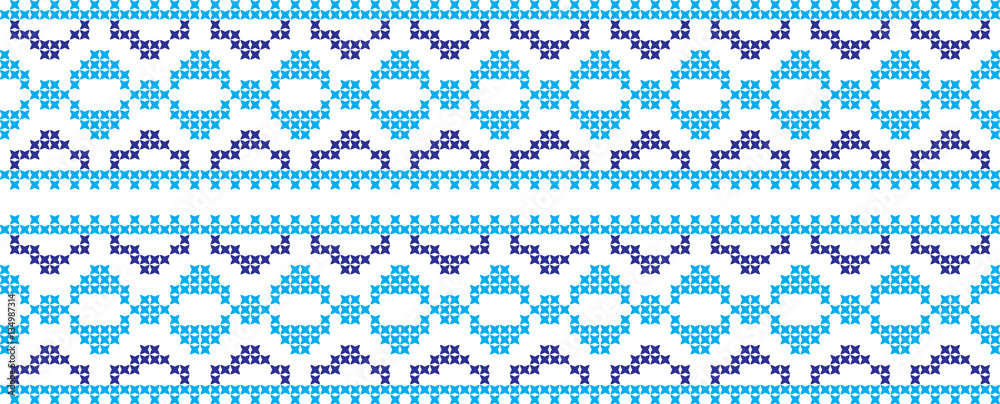 embroidered Ukrainian national pattern cross embroidered Ukrainian national pattern cross