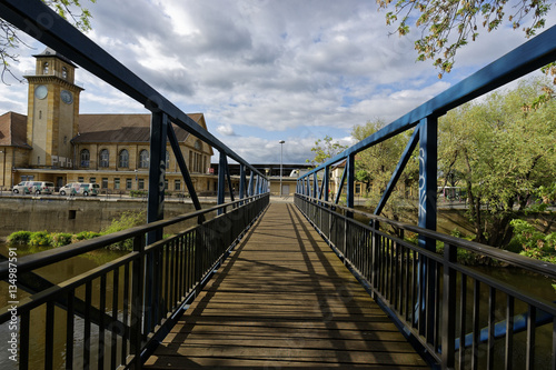 Bahnhof von Zeitz, Burgenlandkreis, Sachsen-Anhalt, Deutschland