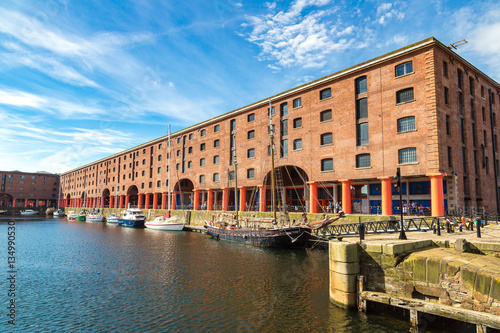 Albert Dock in Liverpool