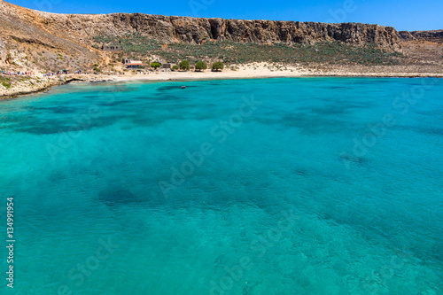 The bay of island Imeri Gramvousa. Crete. Greece.