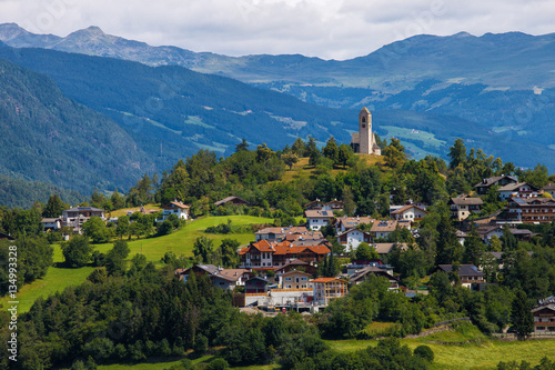 Fi allo Sciliar - Small cute town in Trentino-Alto Adige (Sudtirol), Italy photo