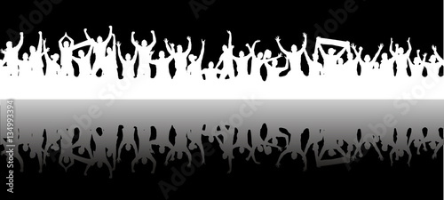 Banner for music concerts and sport championships