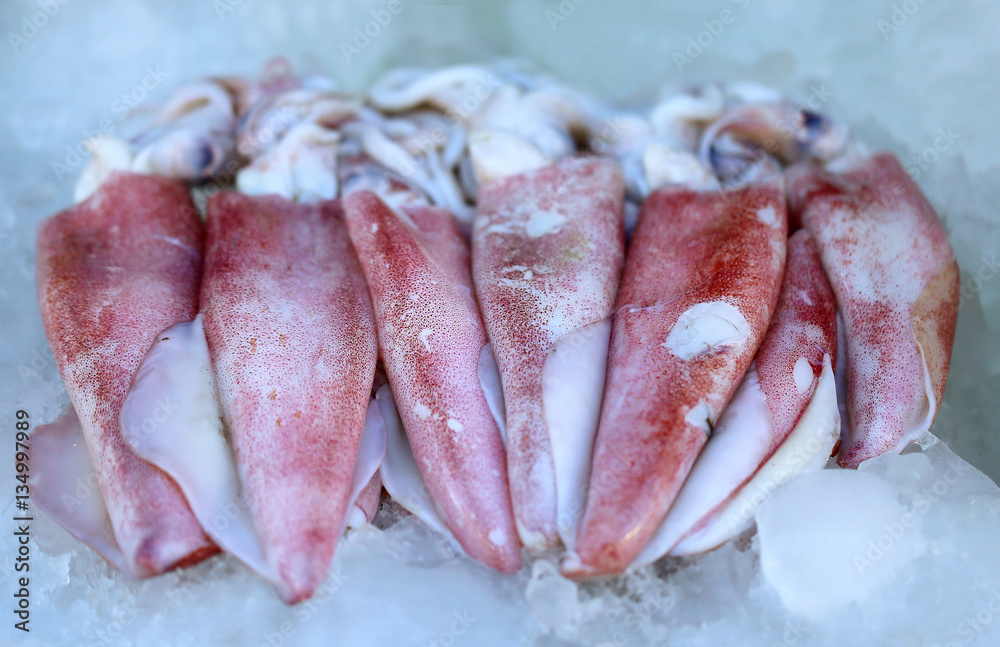 Photo macro tasty squid Photo macro tasty squid