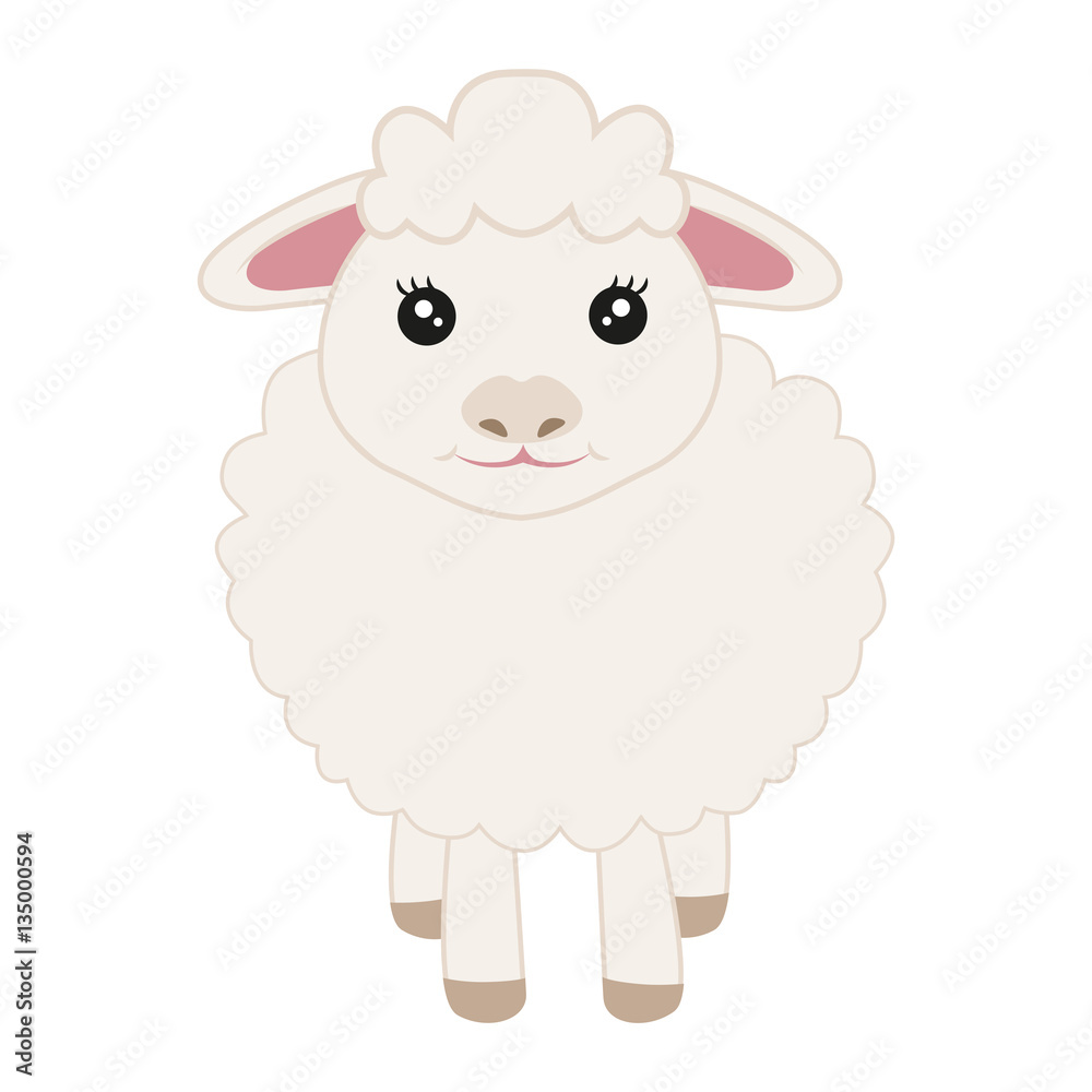 Cute cartoon sheep Cute cartoon sheep