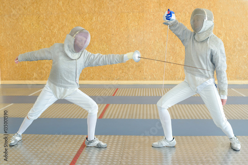 Fencing competition