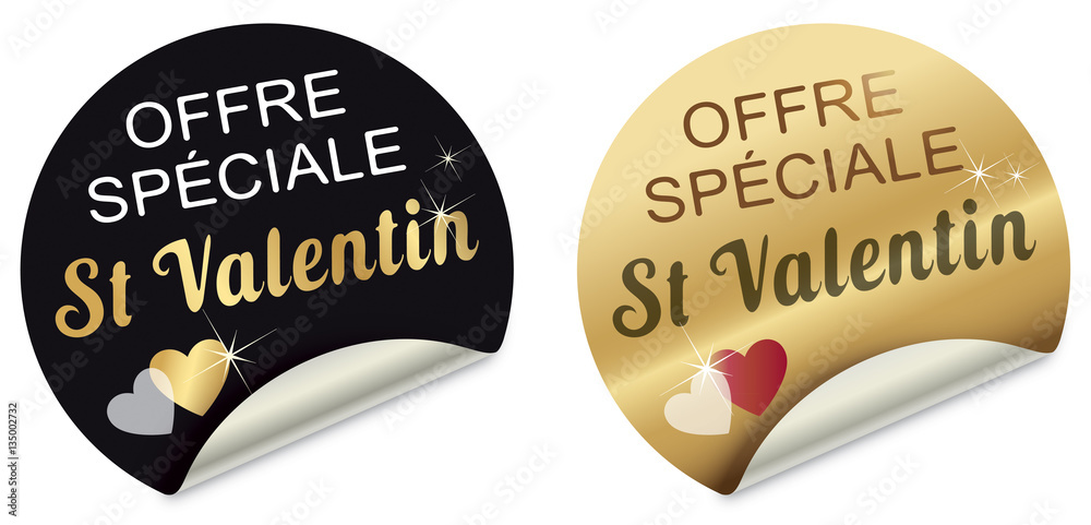 Vecteur Stock OFFRE SPÉCIALE SAINT-VALENTIN | Adobe Stock