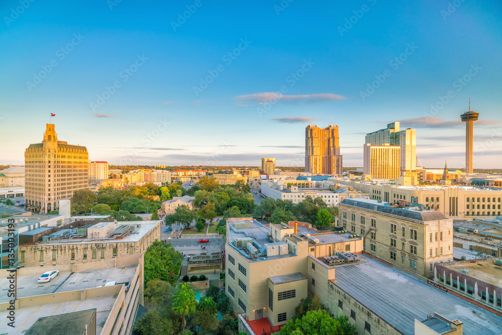 Fototapeta premium Downtown San Antonio skyline