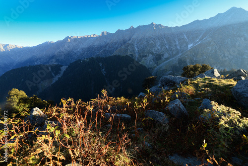 sunrise in the Himalayas photo