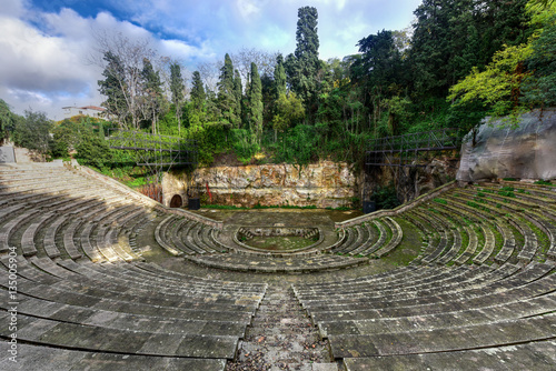 Canvas Print Greek Theater - Barcelona, Spain