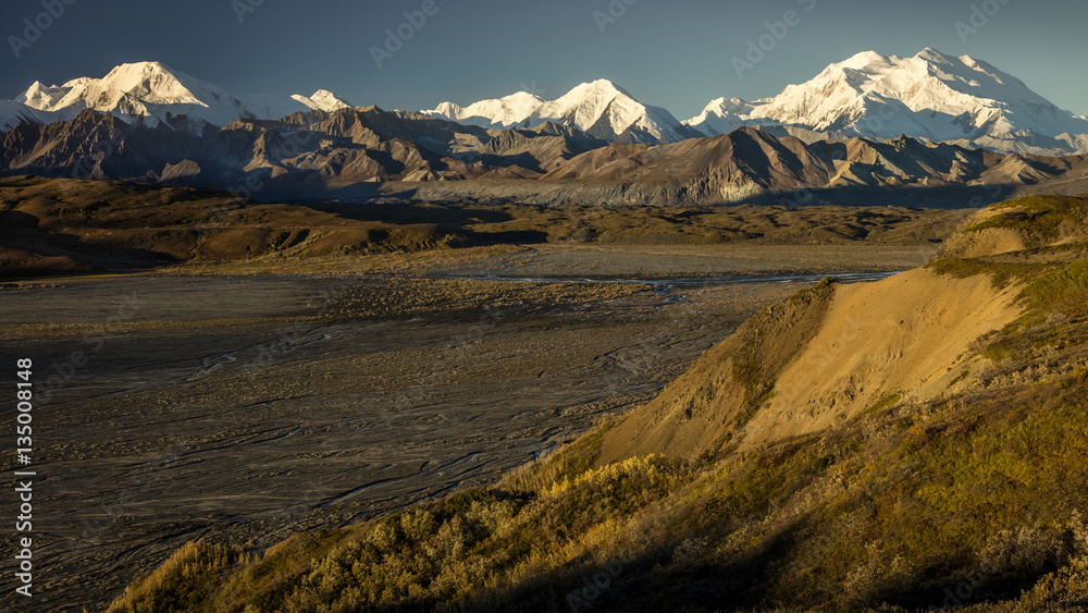 August 30, 2016 - The road up to Polychome Pass, Denali National Park, Alaska