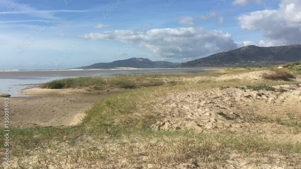 Los Lances beach. Tarifa, Spain. Los Lances beach. Tarifa, Spain.