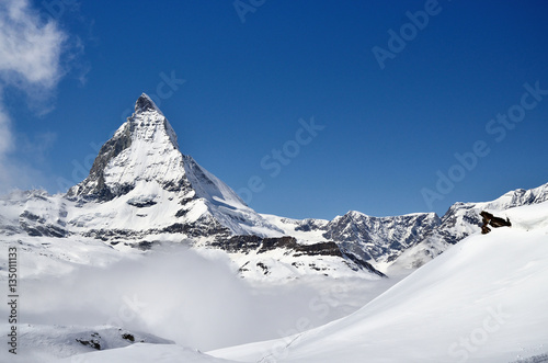 Matterhorn, Snow, Mountain, Switzerland, Europe