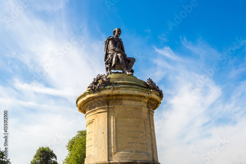 Statue of Shakespeare in Stratford upon Avon