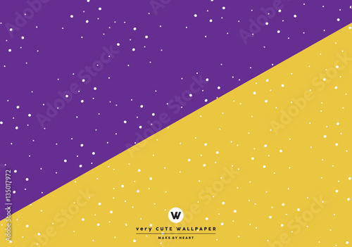 classic purple and yellow  ...