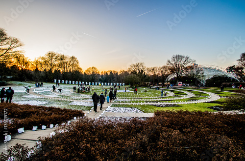 Grüne Hauptstadt Europas - Essen 2017  Grugapark 22.01.2017 photo