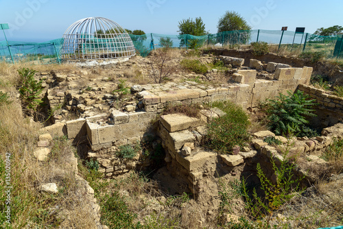 фотографія Reservoir cruciform in the Naryn-Kala fortress
