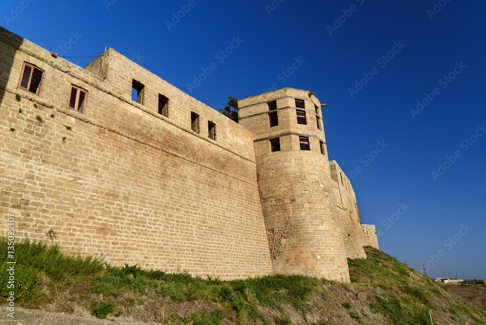 Naryn-Kala fortress gate. Khan's chancery in Derbent