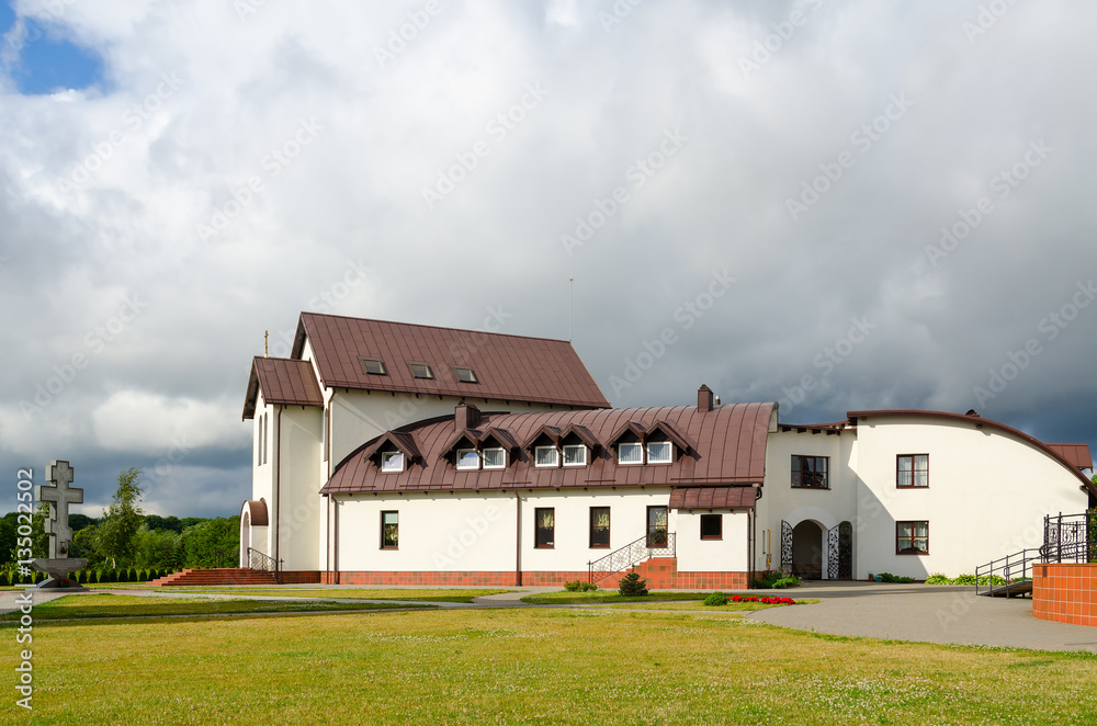 Church House at Pokrovo-Nicholas Church, Klaipeda, Lithuania