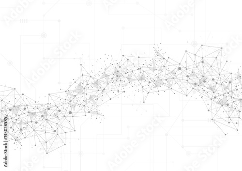 Abstract technology background