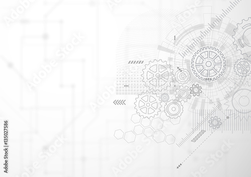 Abstract technology background