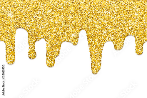 Dripping gold seamless