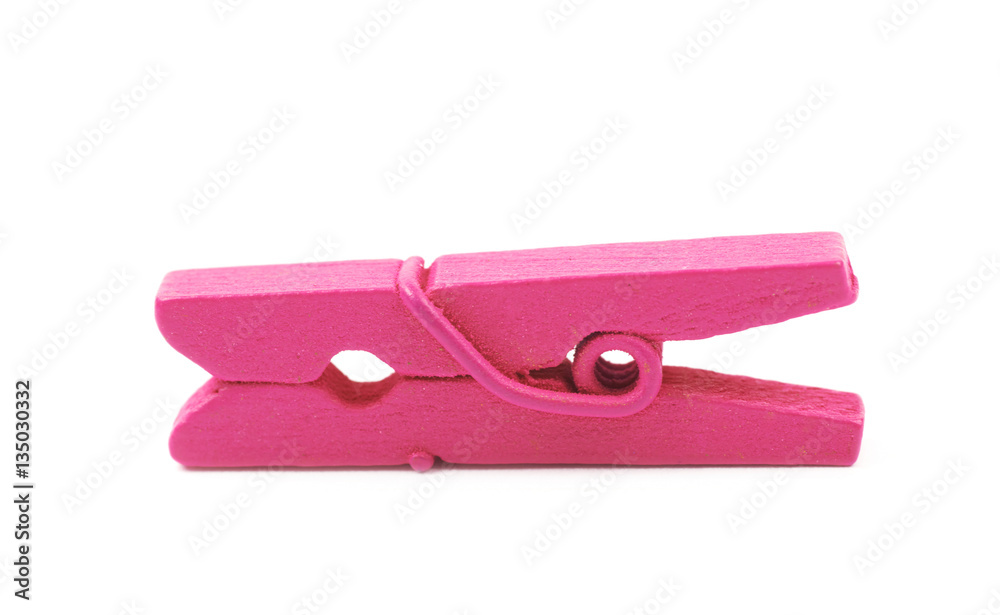 Single painted wooden clothespin Single painted wooden clothespin