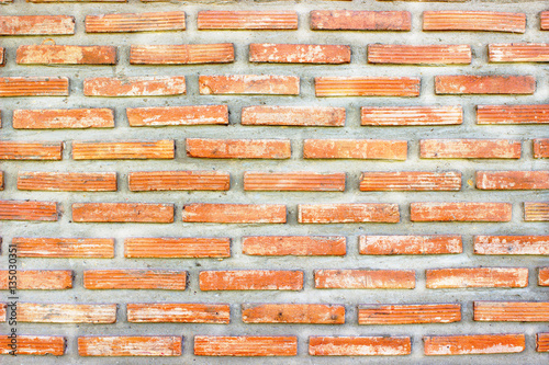 old brick wall vintage