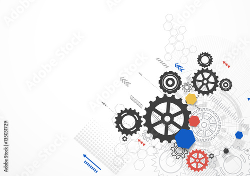 Abstract technology background
