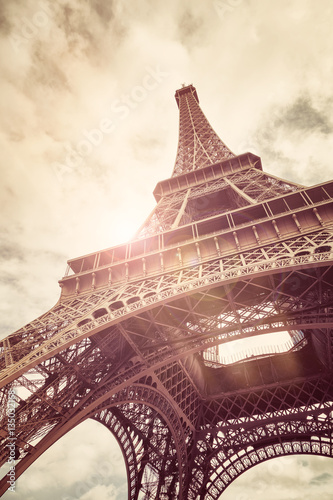 Eiffel Tower in sunlight © Rixie