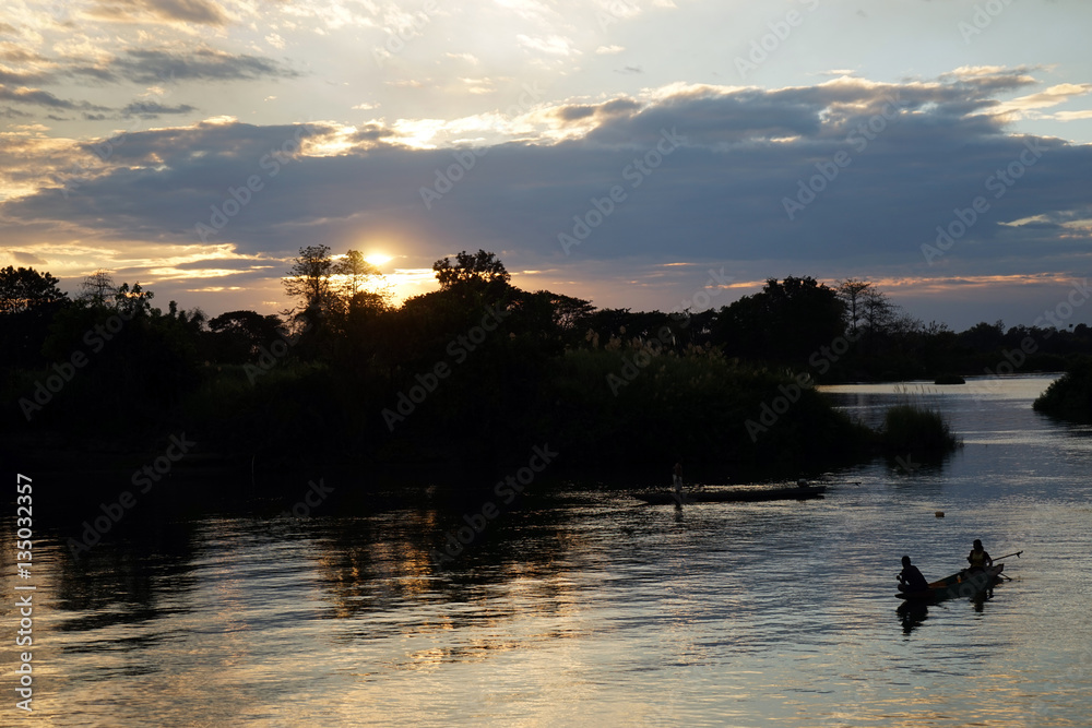 Boat on the river