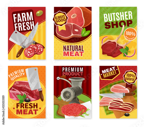 Butcher Banners Set