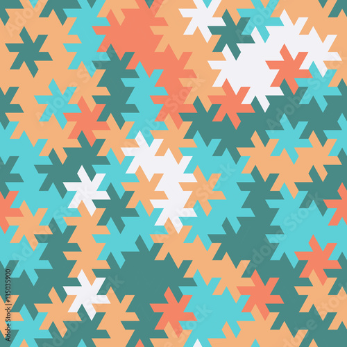 Vector modern seamless geometry tessellation pattern, abstract g