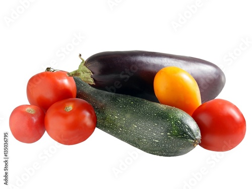 various raw vegetables