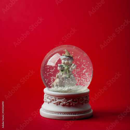 Xmas snow ball