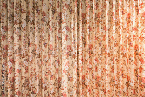 vintage style curtain