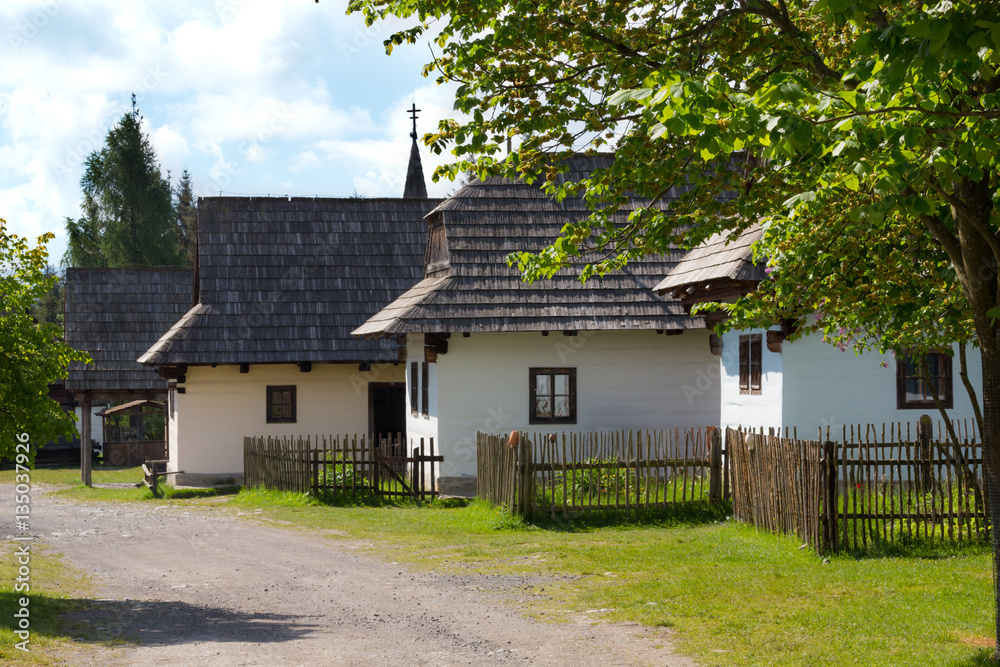 open-air museum Pribilina, Slovakia open-air museum Pribilina, Slovakia