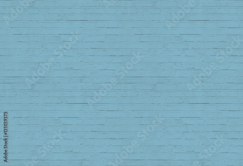 Blue brick wall pattern bac...