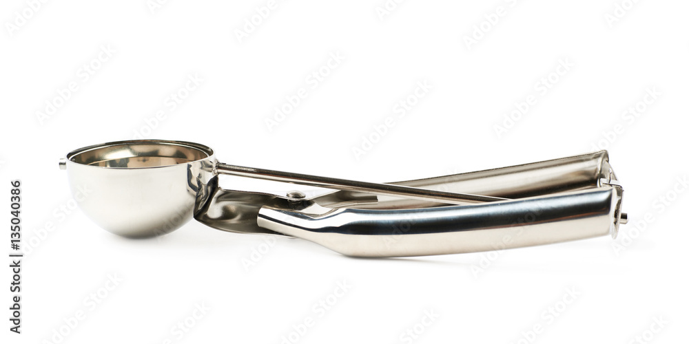 Ice-cream scoop spoon isolated Ice-cream scoop spoon isolated