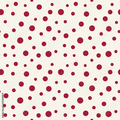 Abstract geometric memphis fashion 70s retro pillow dots pattern